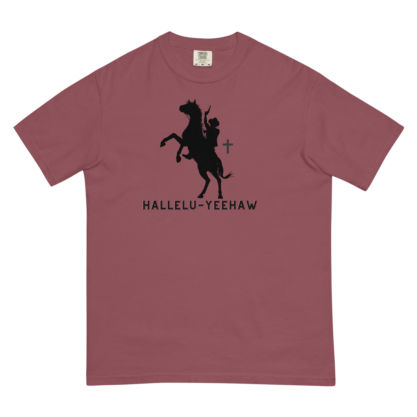 "Hallelu-Yeehaw" Men's Relaxed T-Shirt