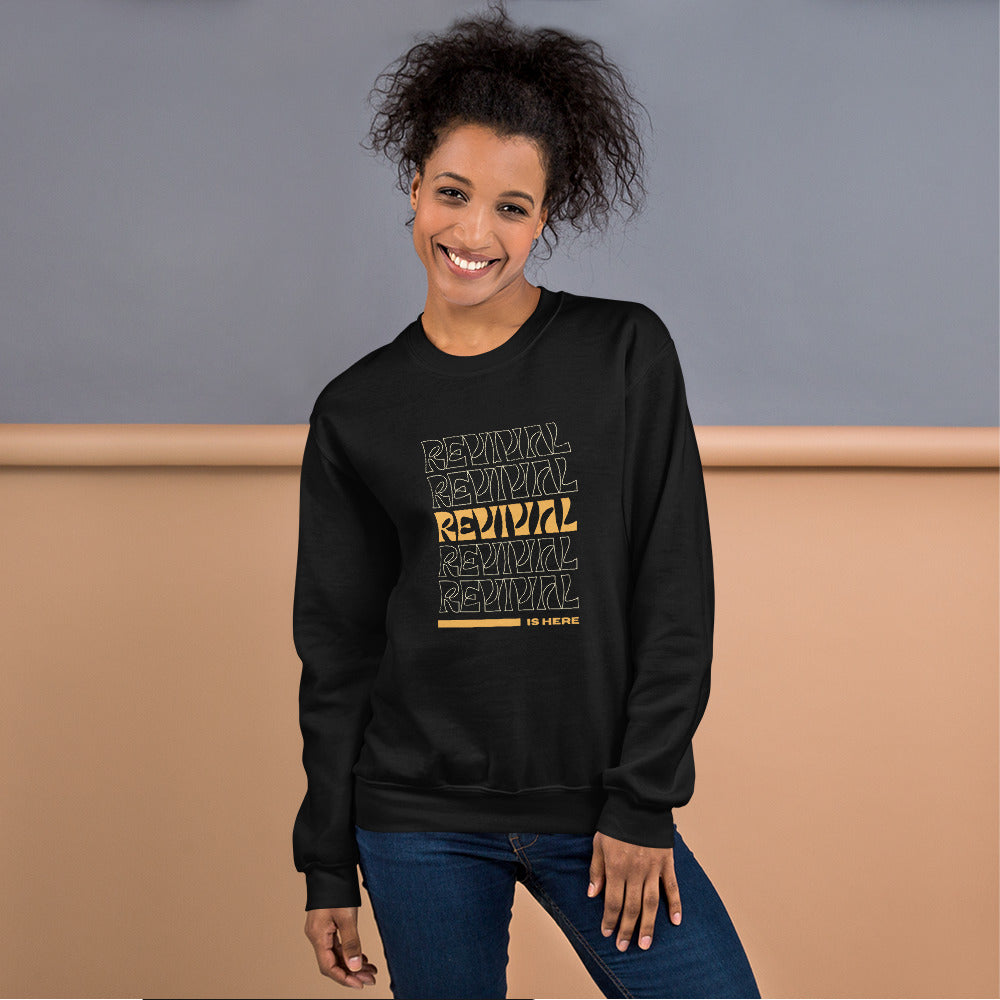 Retro "Revival is here" Unisex Sweatshirt