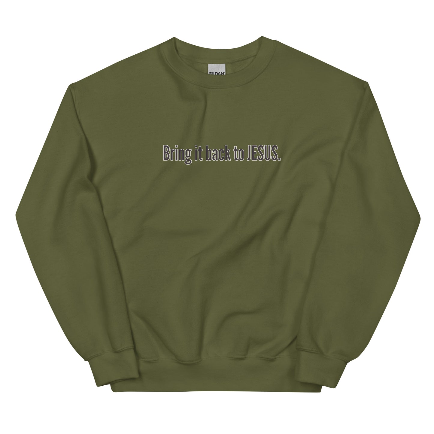 "Bring It Back To JESUS" Unisex Sweatshirt