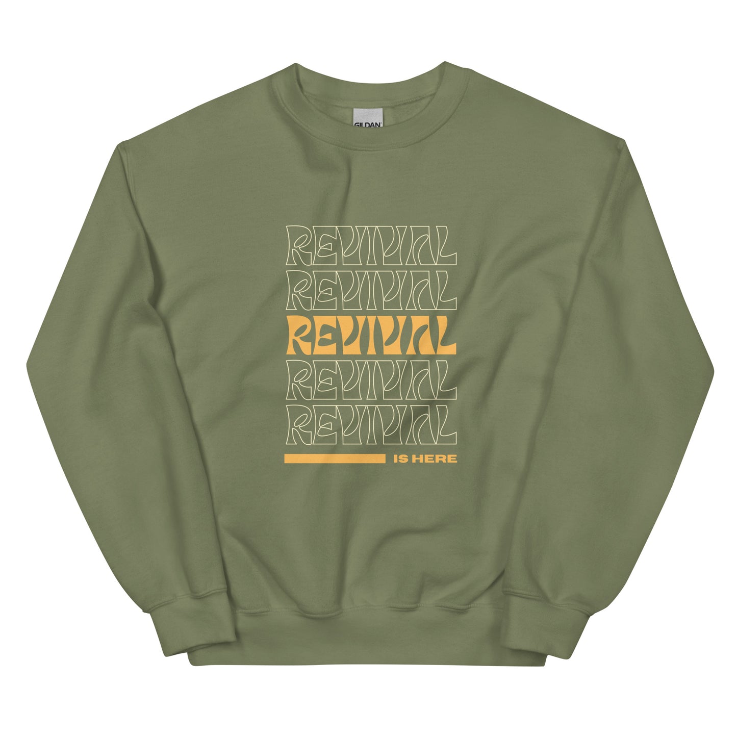 Retro "Revival is here" Unisex Sweatshirt