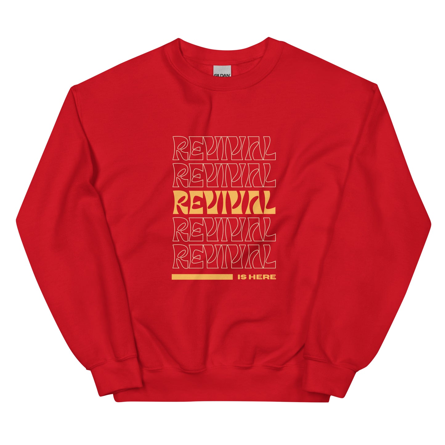 Retro "Revival is here" Unisex Sweatshirt
