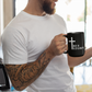 Cross "True Story" Black Glossy Mug, 11oz and 15oz