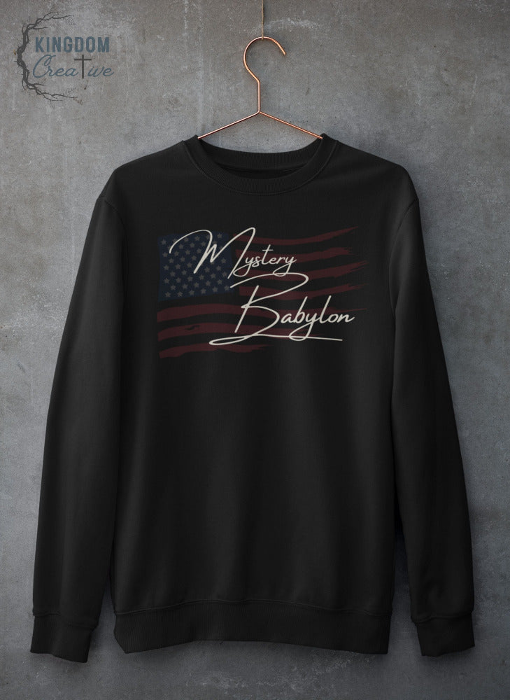 "Mystery Babylon" Unisex Sweater