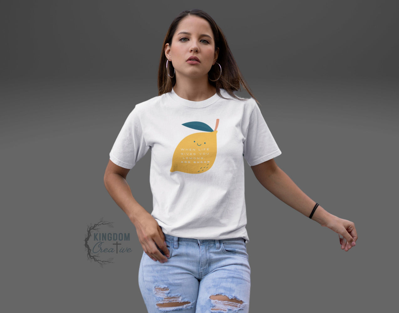 "When Life Gives You Lemons, Add Sugar" Unisex T-Shirt