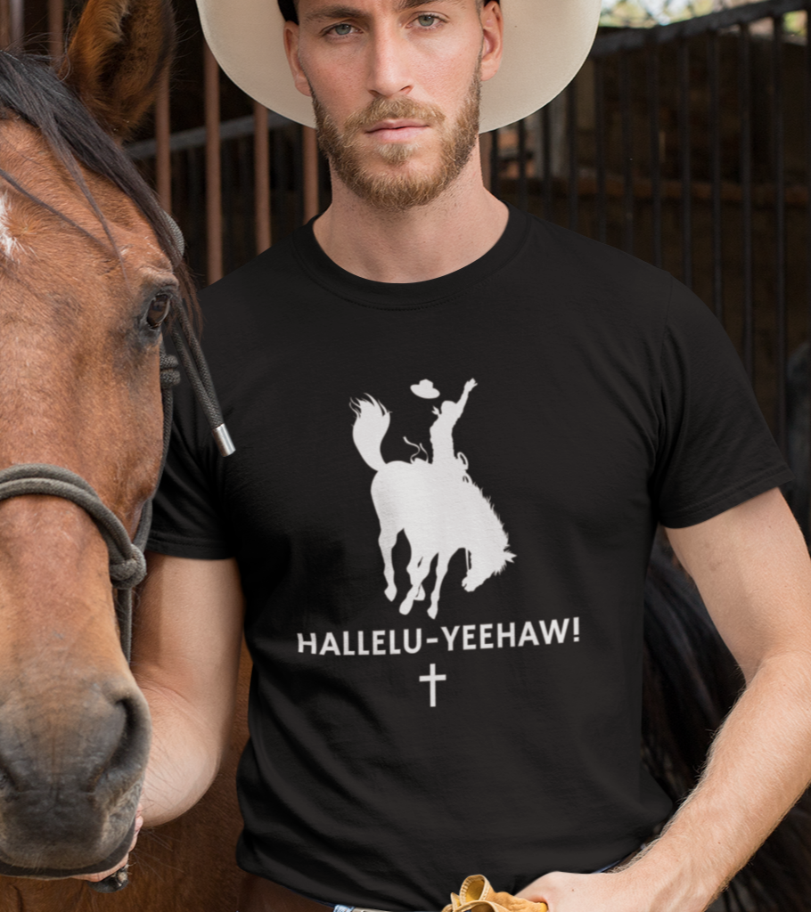 "Hallelu-Yeehaw" Unisex T-Shirt