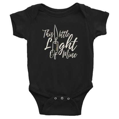 "This little light of mine" Infant Onsie