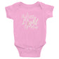 "This little light of mine" Infant Onsie