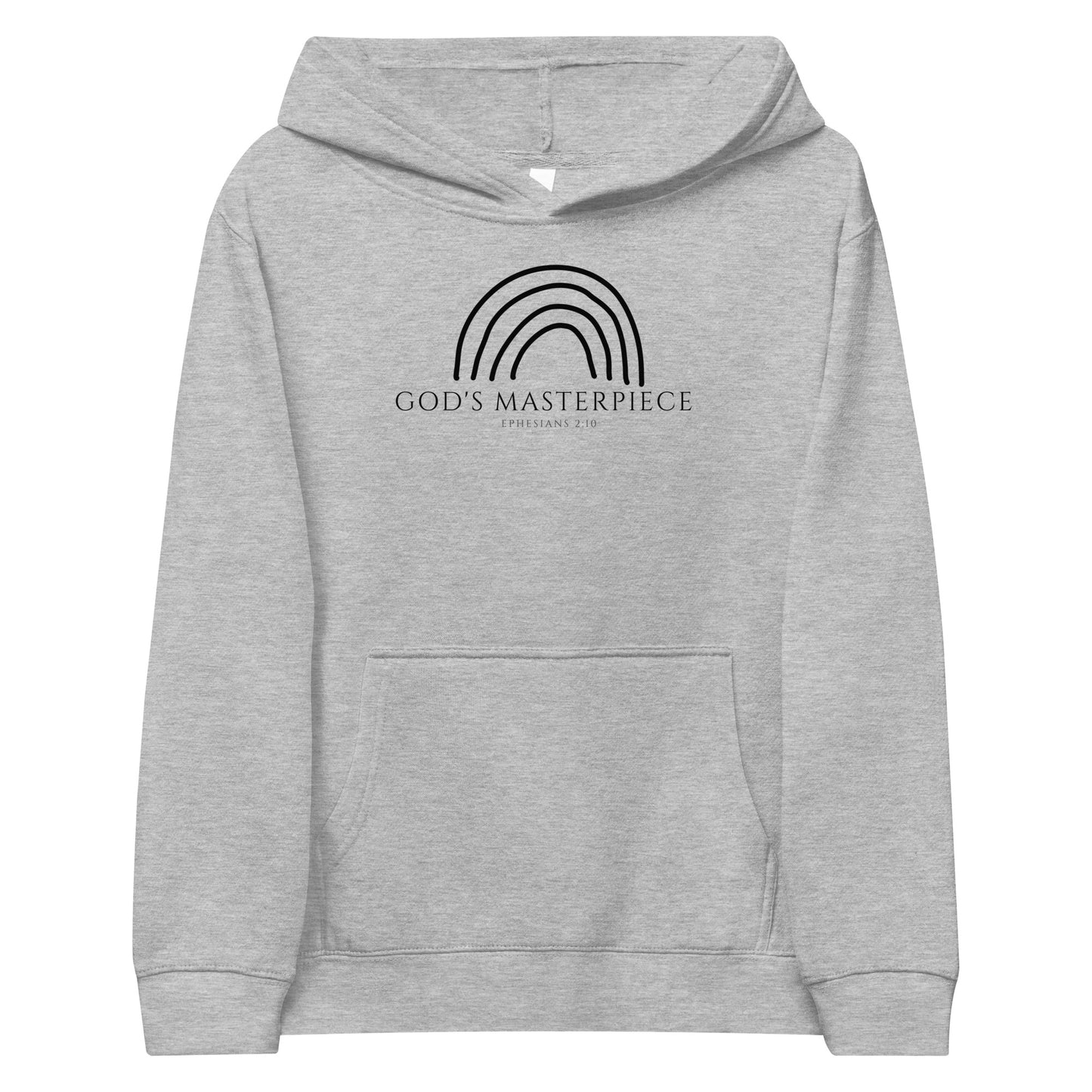 "God's Masterpiece" Youth Fleece Hoodie