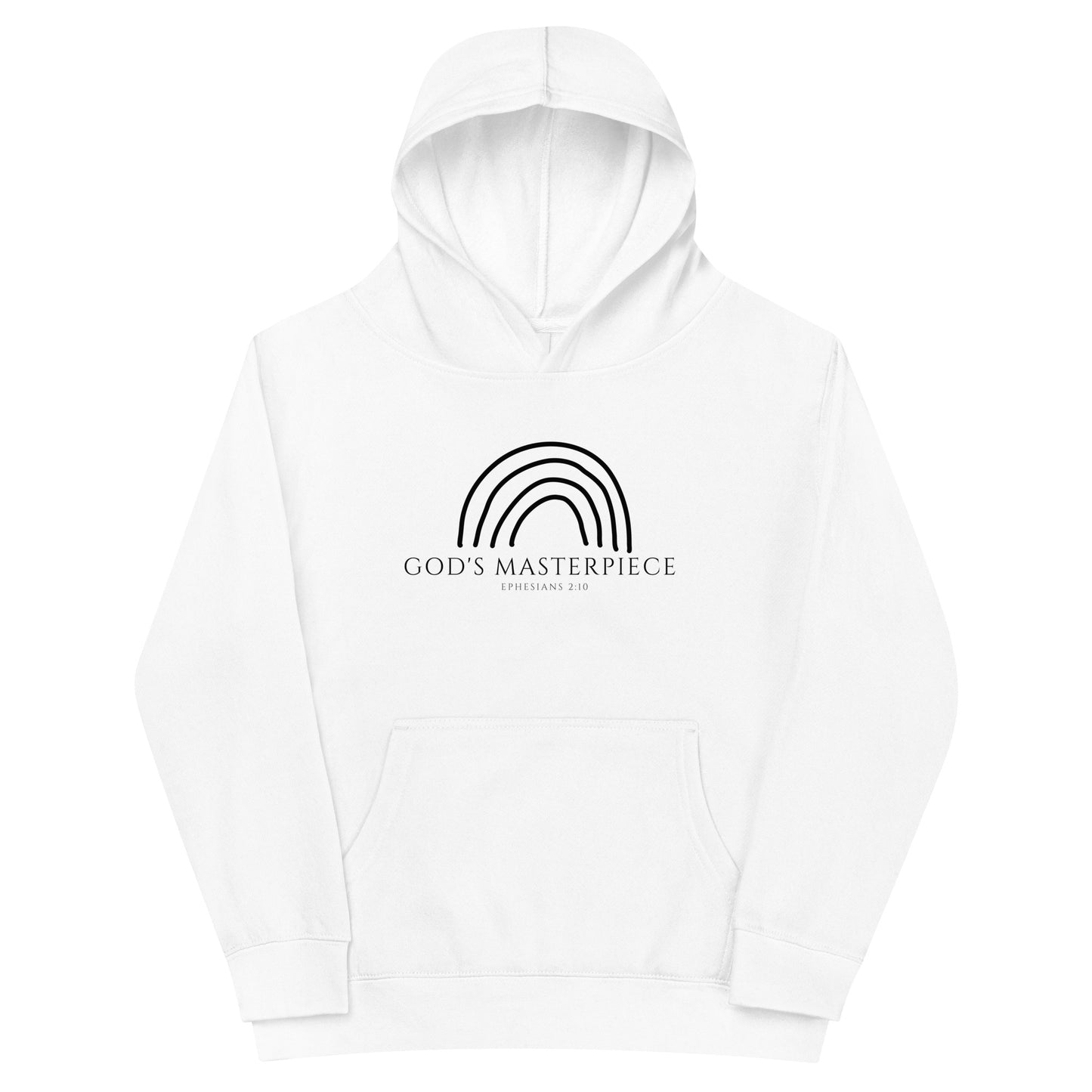 "God's Masterpiece" Youth Fleece Hoodie