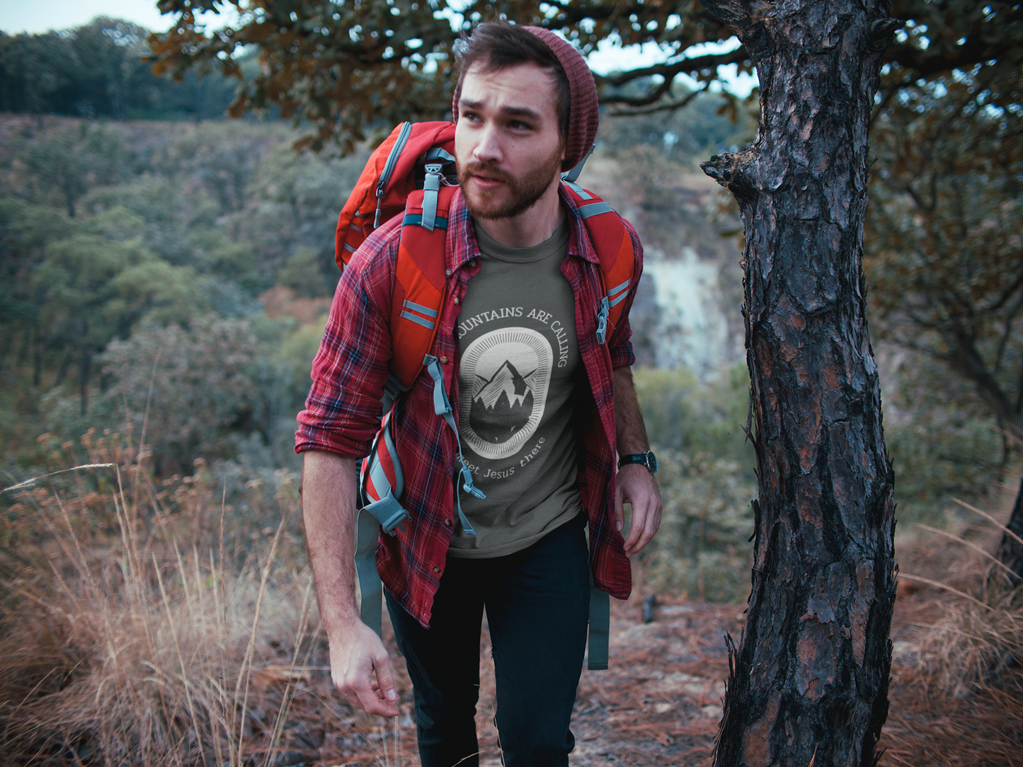 "The mountains are calling..." Unisex T-Shirt