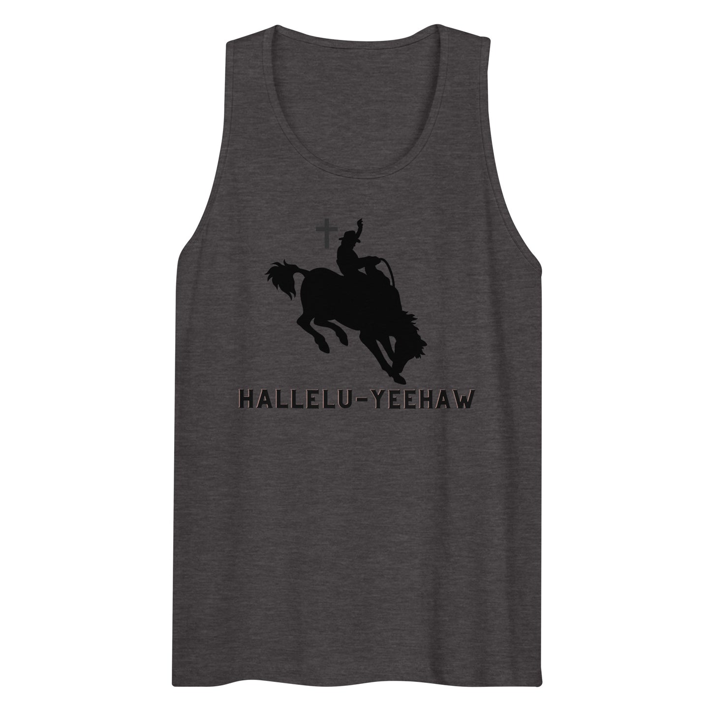 "Hallelu-Yeehaw" Men’s Premium Tank top
