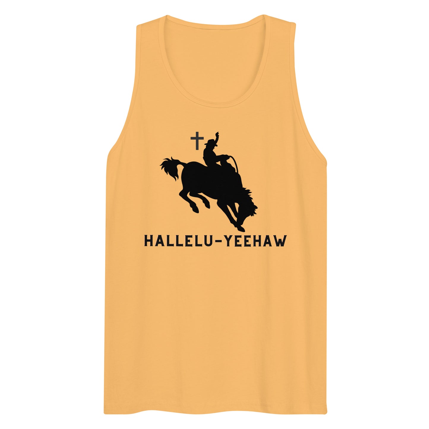 "Hallelu-Yeehaw" Men’s Premium Tank top