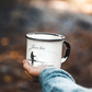 "Jesus loves a Fisherman" Enamel Mug