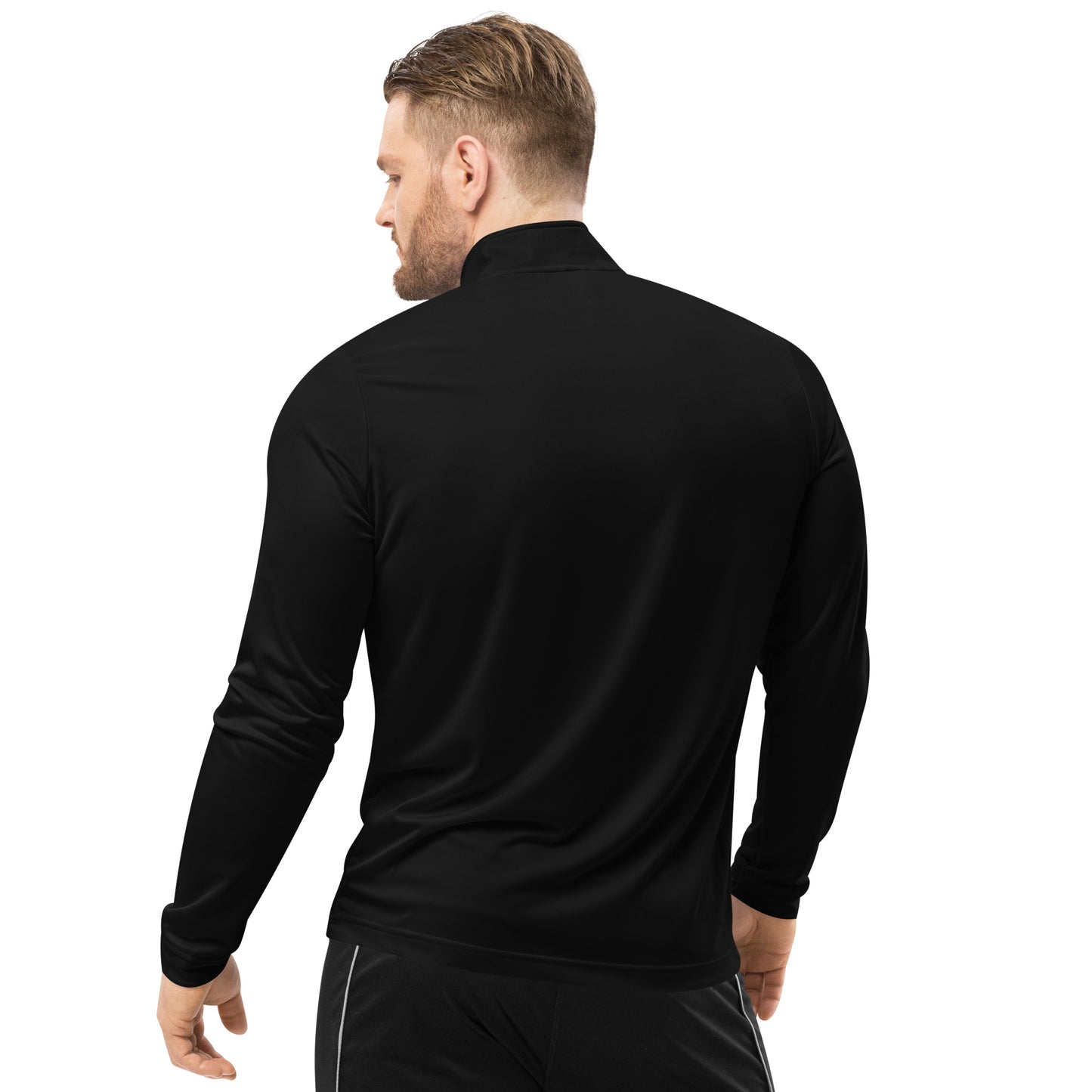 Embroidered Cross Adidas Quarter Zip Pullover