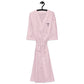 Embroidered Cross Satin Robe
