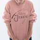 "Hooked on Jesus" Premium Unisex Sweatshirt