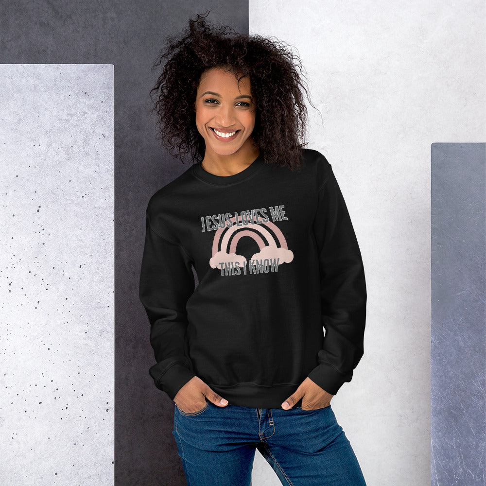 "Jesus Loves Me This I Know" Unisex Sweatshirt