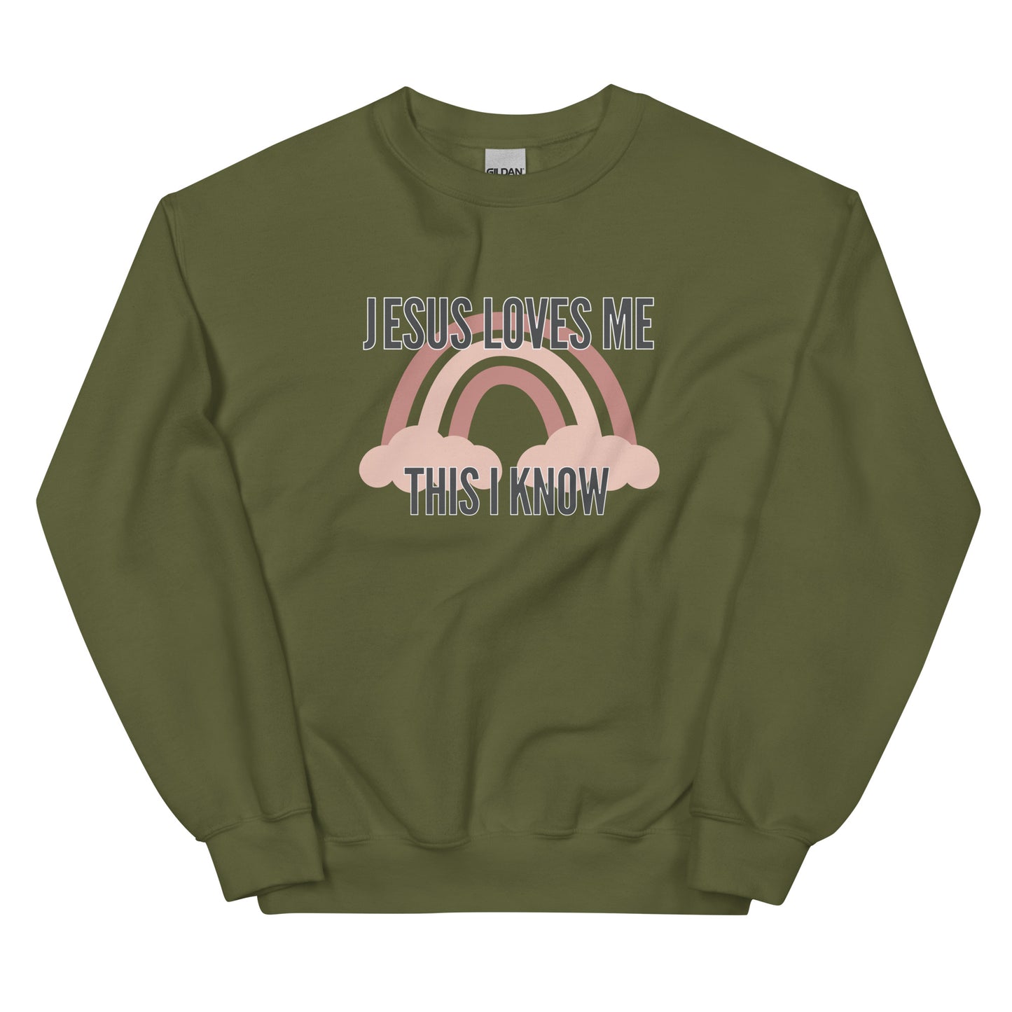 "Jesus Loves Me This I Know" Unisex Sweatshirt