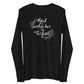 "God is within her, she will not fail" Long Sleeve Tee
