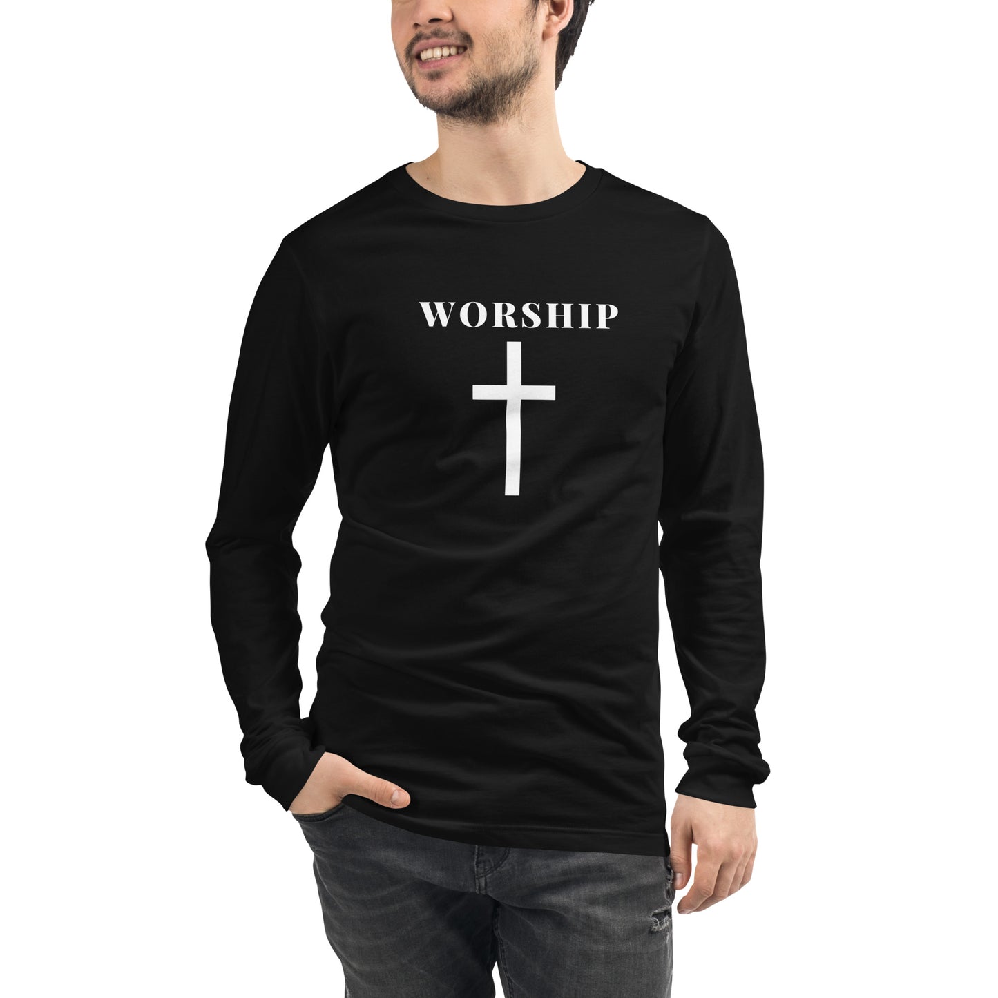 "Worship" Unisex Long Sleeve Tee