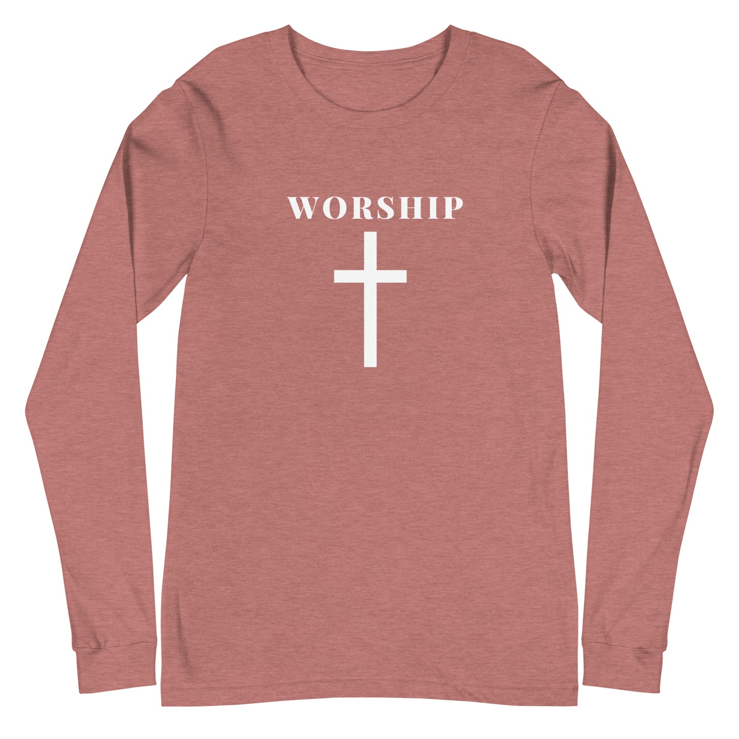 "Worship" Unisex Long Sleeve Tee