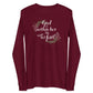 "God is within her, she will not fail" Long Sleeve Tee
