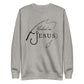 "Hooked on Jesus" Premium Unisex Sweatshirt