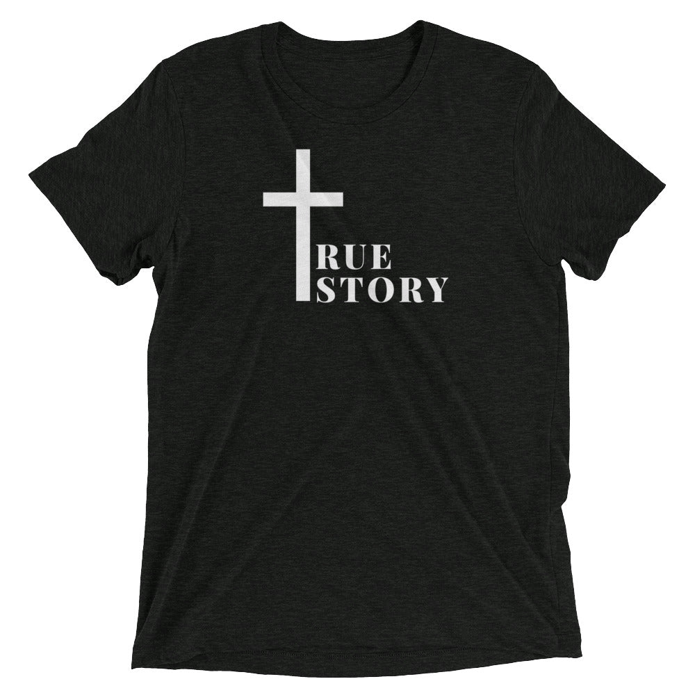 Cross "True Story" Unisex Tri Blend T-Shirt