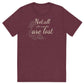 "Not all who wander are lost" Tri Blend Unisex T-Shirt