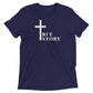 Cross "True Story" Unisex Tri Blend T-Shirt