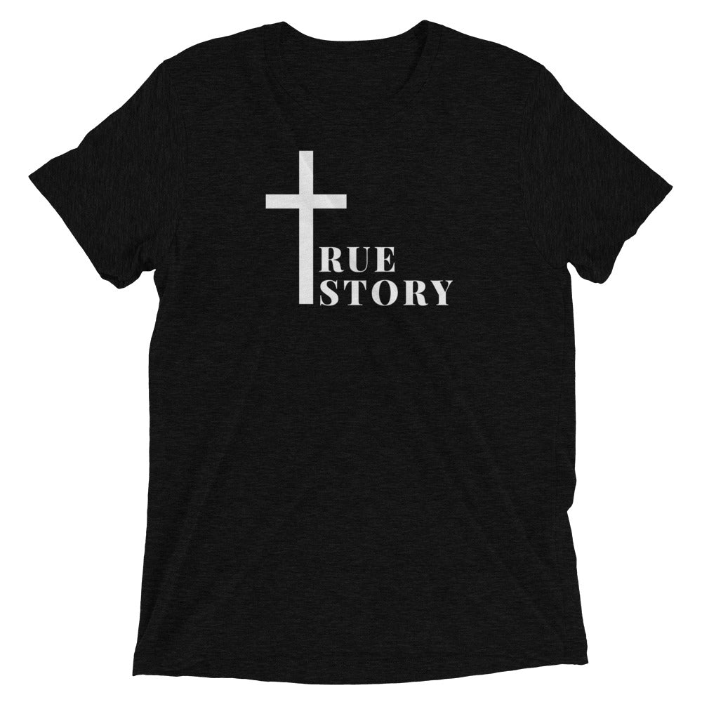 Cross "True Story" Unisex Tri Blend T-Shirt