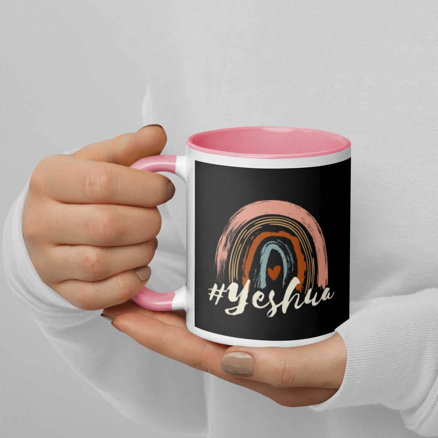 Yeshua Rainbow Mug, 11 oz
