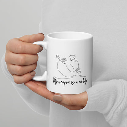 "My Weapon Is A Melody" Mug, 11oz and 15oz
