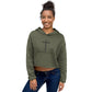 #MOMLIFE Crop Hoodie