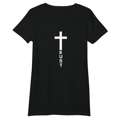 Cross "Trust" Women’s Fitted T-Shirt