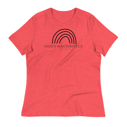 "God's Masterpiece" Women's Relaxed T-Shirt