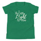 "This little light of mine" Youth Short Sleeve T-Shirt