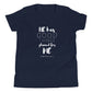 "He has good things planned for me" Youth T-Shirt